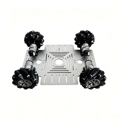 10-20Kg Load 330+240mm Big Plate 4WD Mecanum Wheel Robot Car with 12V Motor for Arduino ROS Robot Arm Chassis DIY Kit Toy Parts