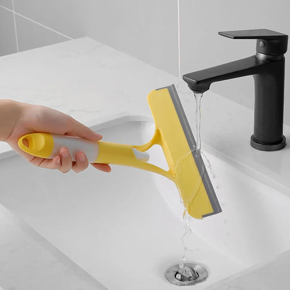 Multi-Function Window Cleaning Squeegee – White, Yellow or Blue