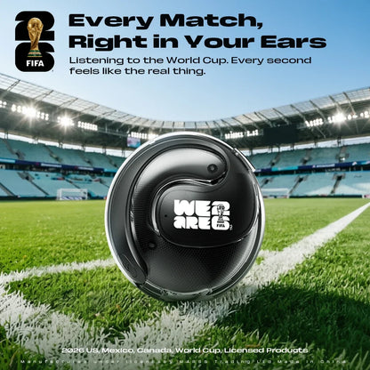 FIFA-F26E02 AI Translator Earbuds 138 Languages Real Time Two Way Translation Bluetooth 6.0 TWS Wireless Earbuds ENC Noise Cancelling 45H Battery 28ms Low Latency Gaming Headphones for Travel Business