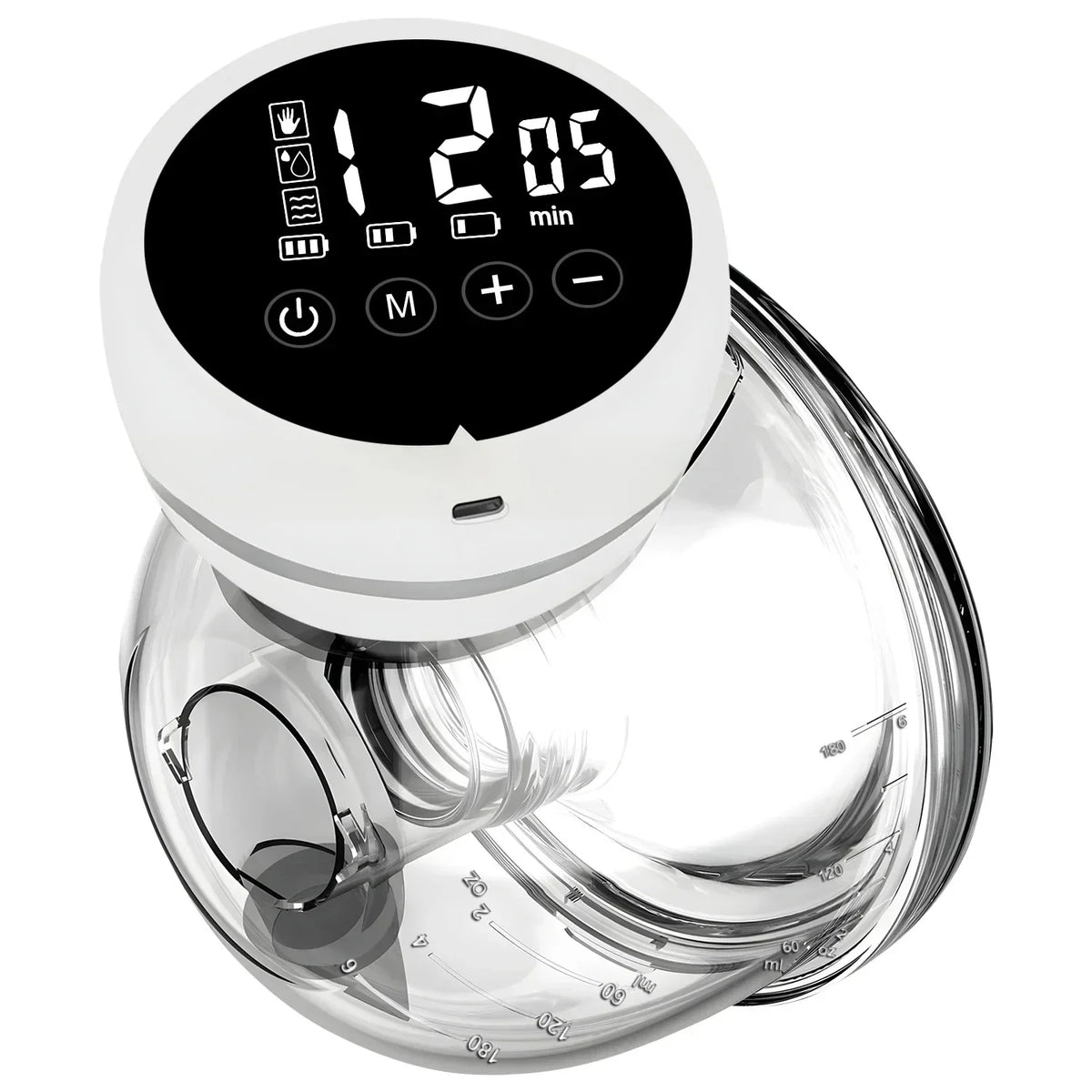 Wearable Breast Pump, Hands Free Electric Pump, Double Automatic Breast Pump, Pain Free Lactation Pump, Breastfeeding Essential