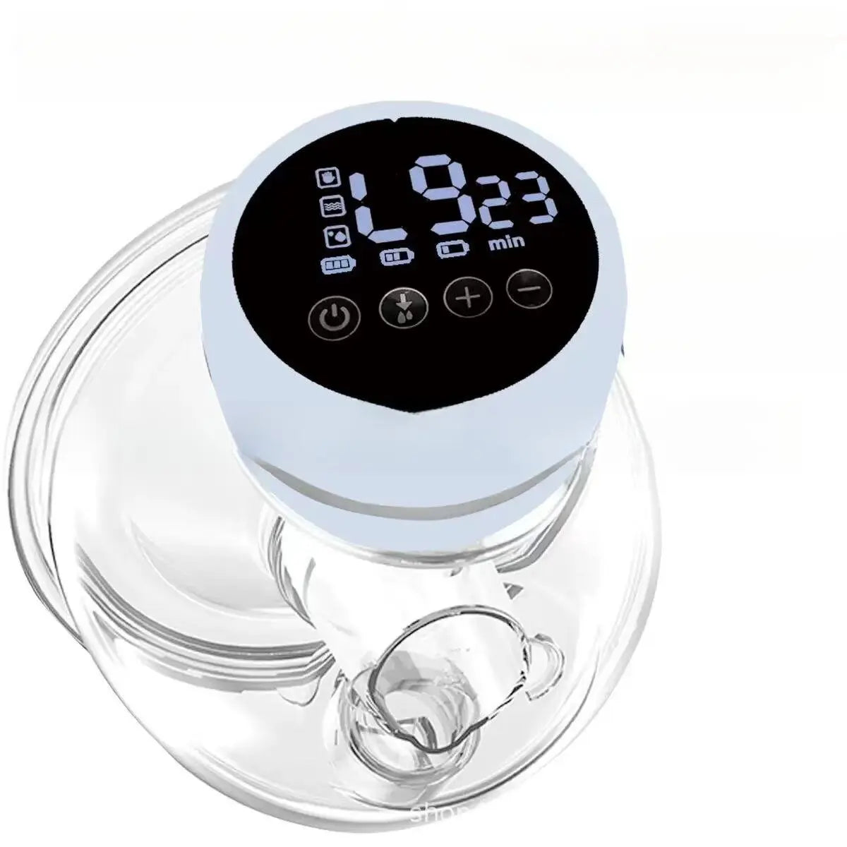 Hands‑Free Wearable Breast Pump, 19/24mm Flange Portable Electric Breast Pump, Quiet Comfortable Rechargeable Breastfeeding Pump