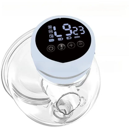 Hands‑Free Wearable Breast Pump, 19/24mm Flange Portable Electric Breast Pump, Quiet Comfortable Rechargeable Breastfeeding Pump