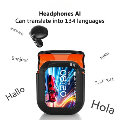 The New Best-Selling Bluetooth 6.0 Wireless Headset Translation Headset IPX4 Waterproof Grade, Long Battery Life. 2026