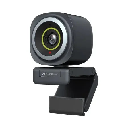 NearStream V08AF 4K UHD USB-C Webcam, AI Auto Framing, True Auto Focus, HNR Noise Cancelling Mic, 45–95° Adjustable FOV, Vertical Screen Support, NearSync Image Tuning, Plug & Play PC Camera for Meetings & Live Streaming