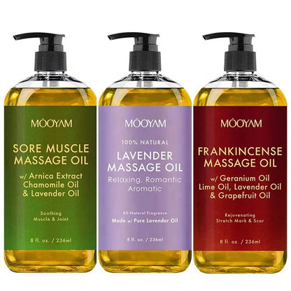 100% Pure Natural Organic Lavender Relaxing Anti Cellulite Body Skin