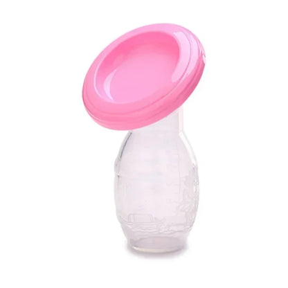 1PCS Baby Feeding Manual Breast Pump Partner Breast Collector Automatic Correction Breast Milk Silicone Pumps Maternity Products