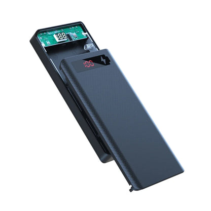 8/10*18650 Power Bank Cases Battery Holder Portable Dual USB Type C Charge Shell for iPhone Xiaomi Huawei 18650 Battery Cases