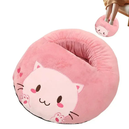 USB Foot Warmer Foot Heater Thermal Heater for Soft Plush Warm Foot Cover Electric Heating Feet Warmer for Home Bedroom