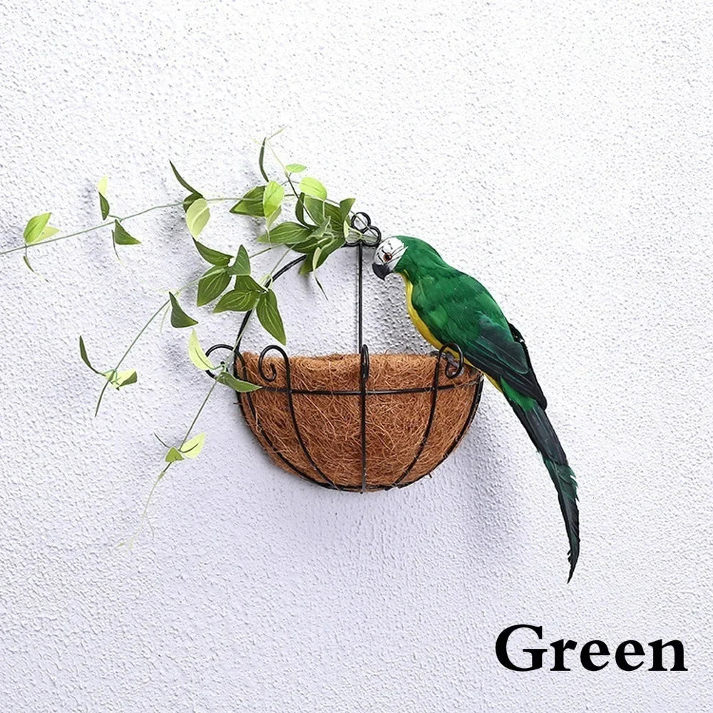 Decorative Feather Parrot Ornament – 25 cm or 35 cm