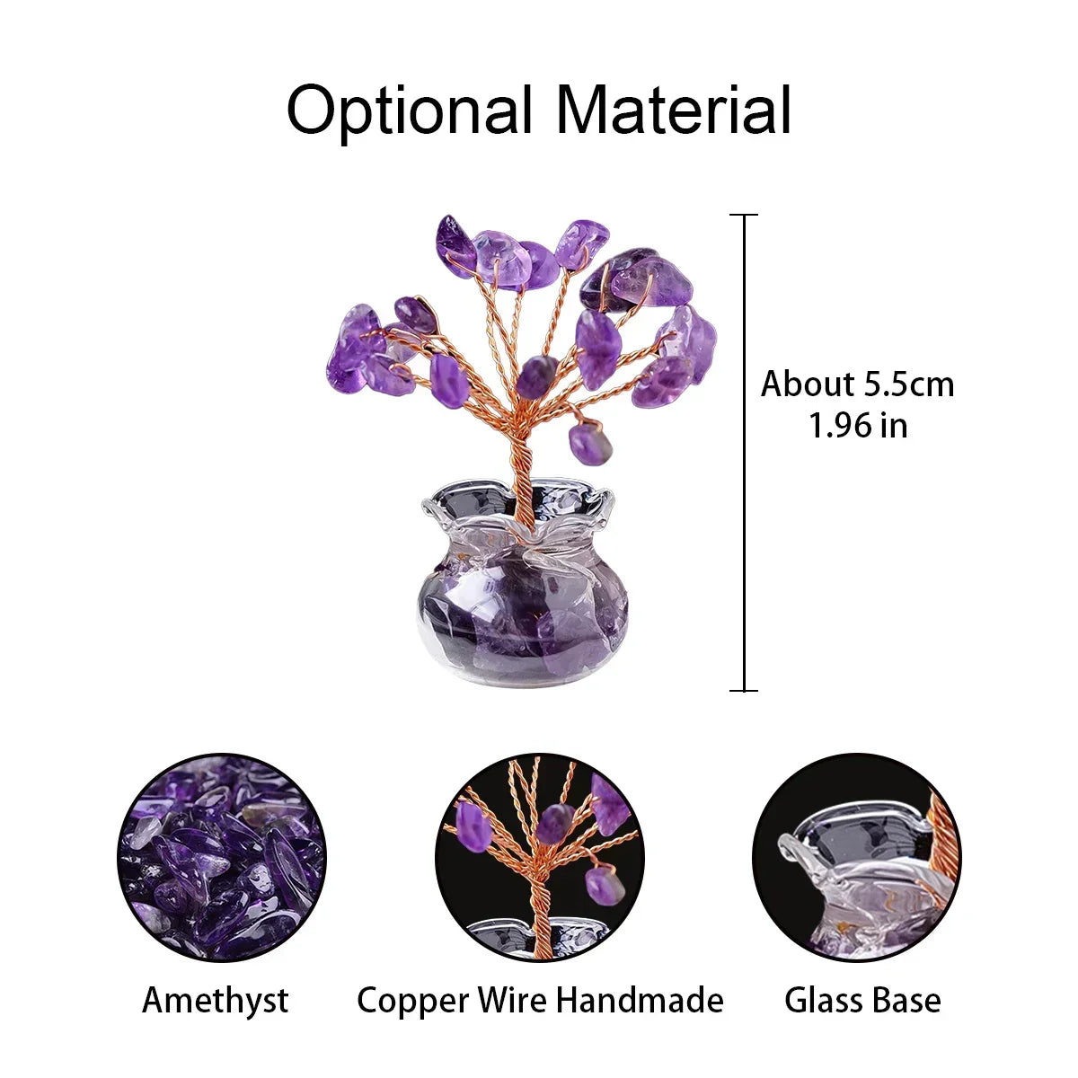 Crystal Tree of Life – Gemstone Bonsai Decor