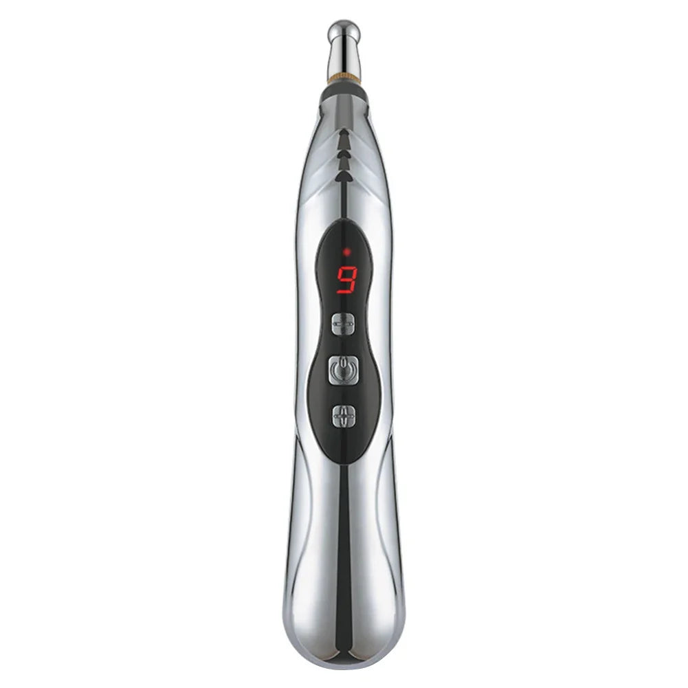 Electric Acupuncture Pen Pain Relief Biological Microelectric Pulse Pen Powerful Acupoint Massage Pen Beauty Health Care Tool