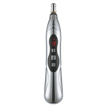 Electric Acupuncture Pen Pain Relief Biological Microelectric Pulse Pen Powerful Acupoint Massage Pen Beauty Health Care Tool