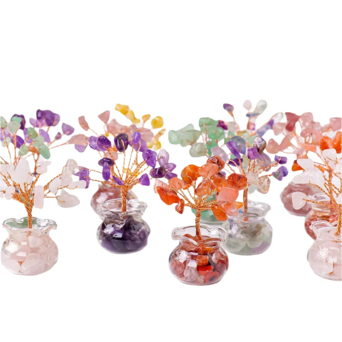 Crystal Tree of Life – Gemstone Bonsai Decor