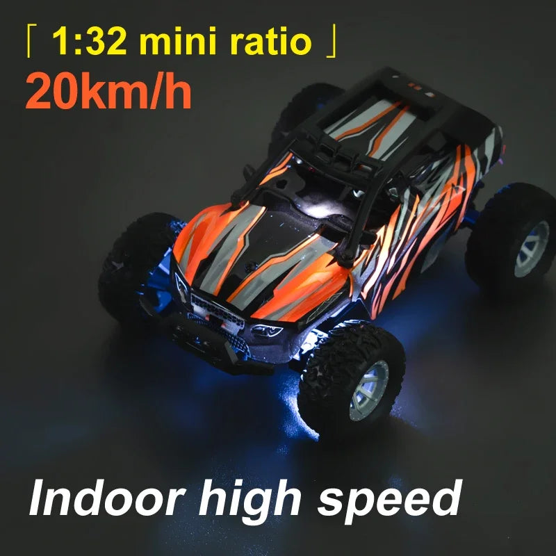 1:32 Scale 2.4G RC Car 20km/h High-Speed Off-Road 4WD Remote Control Toy for Kids Boys Gift