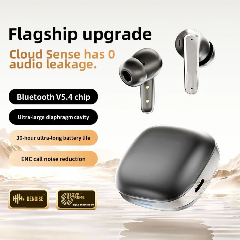 A89 AI Translation Wireless Earbuds Bluetooth ANC Noise Reduction HiFi Sound Ultra-Long Battery Life Smart Translator Headset