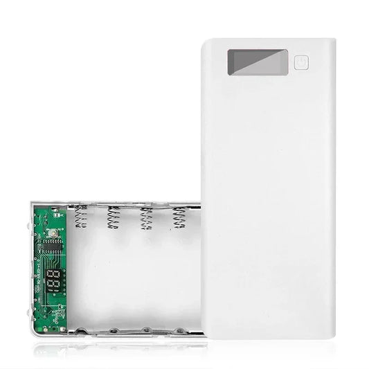 Battery Box Power Bank Kits DIY Shell 8-cell 18650 Holder Cases Charge Storage PD Dual USB Kit for Cellphone Charge