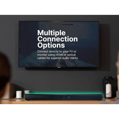 SoundPro 2-in-1 LED BT Stereo Speaker System with RGB Lighting Effects