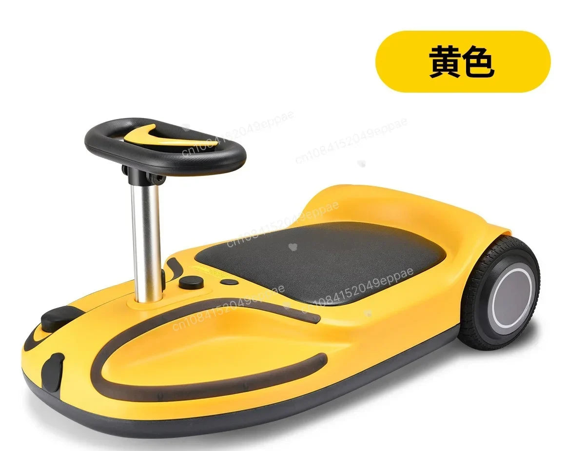 Portable Electric Hover Kart Anti Rollover Scooter Rechargeable Ride On Toy Suitable For Kids Adults Outdoor Entertainment