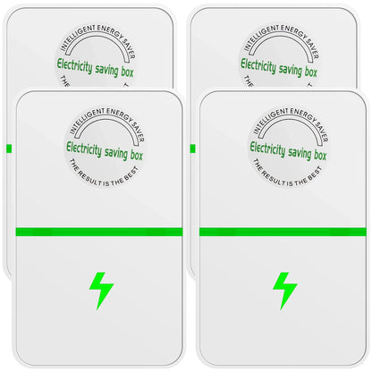 2/4Pcs Power Saver Portable Electricity US Energy Saver Smart Saving Box Safe Household Plug 90V-250V for Office Kitchen Accesso