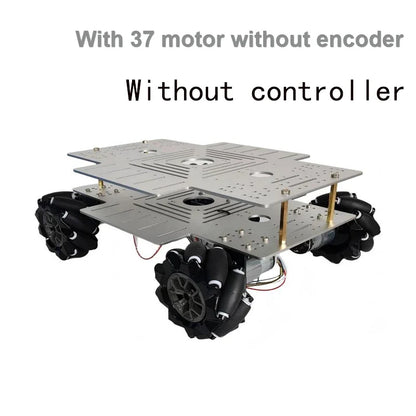 10-20Kg Load 330+240mm Big Plate 4WD Mecanum Wheel Robot Car with 12V Motor for Arduino ROS Robot Arm Chassis DIY Kit Toy Parts