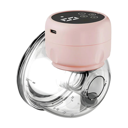 1PCS Portable Wearable Electric Breast Pump Hands-Free Comfortable Milk Extractor Collector for Nursing Mothers