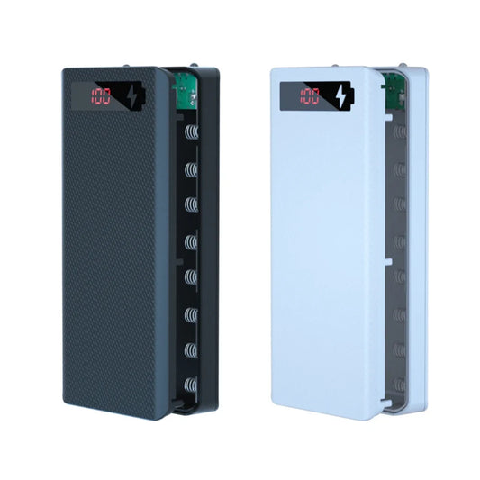 8/10*18650 Power Bank Cases Battery Holder Portable Dual USB Type C Charge Shell for iPhone Xiaomi Huawei 18650 Battery Cases
