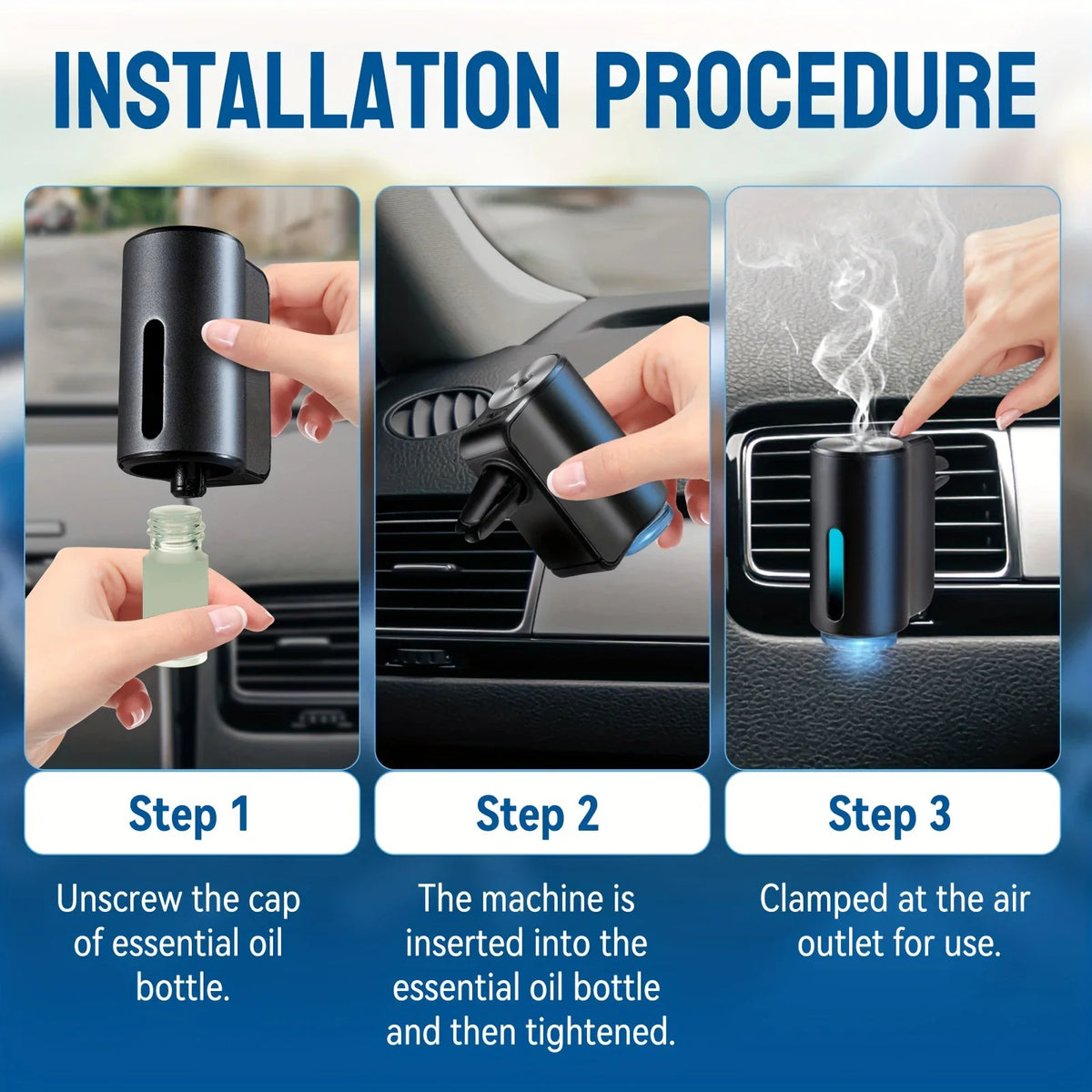 Electric Car Aroma Diffuser Humidifier