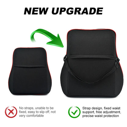 Memory Foam Car Cushions – Neck Pillow & Lumbar Options