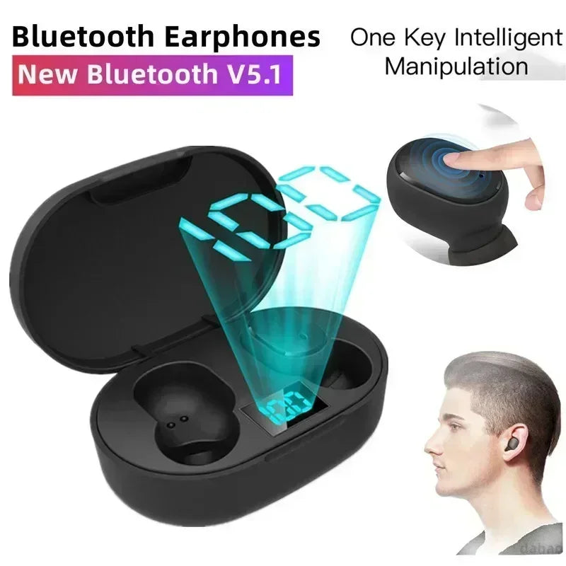 Bluetooth 5.0 Noise-Cancelling Earbuds with Charging Case