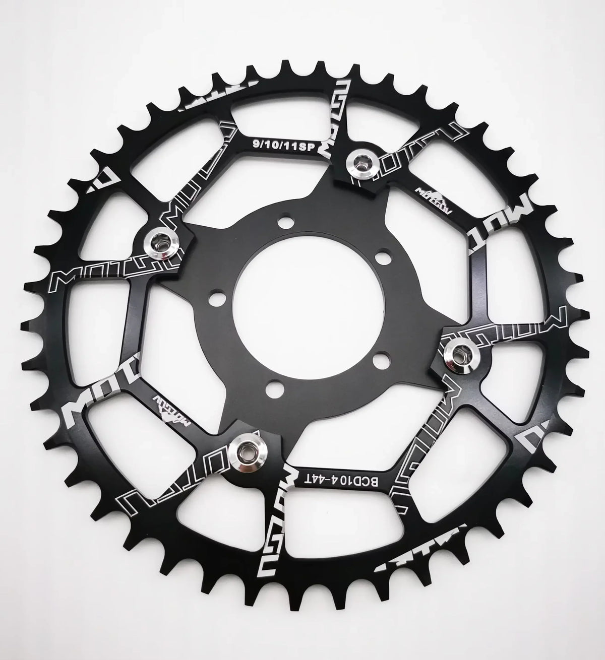 ALLTOO Bike Part Bicycle Crankset Bafang 104BCD Motor Aluminum Alloy Chainring Mid Drive Adapter For Electric E-bike 32T-52T