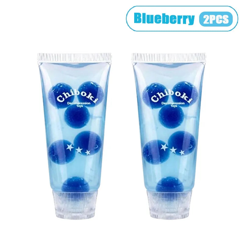 1-8PCS Toothpaste Stress Ball Shapeable Squishy Toy Non Bounce Jam Vaseline Feel ASMR Fidget for Kids Adults Anti Stress Gift