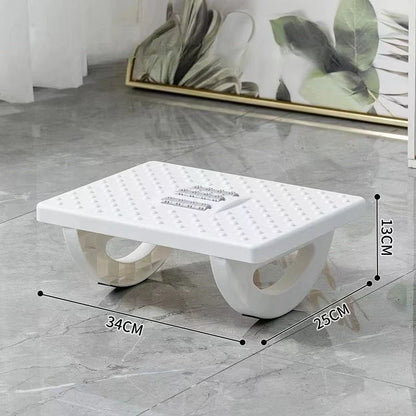 1PC Portability Foot Rest Under Desk Footrest Ergonomic Foot Stool Rocker Balance Board Comfortable Foot Stool for Home Office
