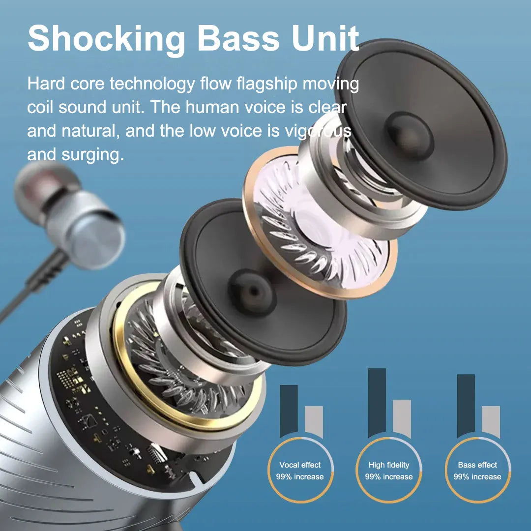 EARDECO Bass Wired Earphone Gaming Earbuds 3.5mm/typec Wired Headphones Stereo Noise Reduction Headphone Auriculares with mic