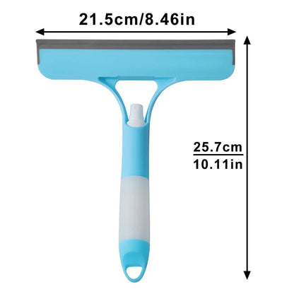 Multi-Function Window Cleaning Squeegee – White, Yellow or Blue