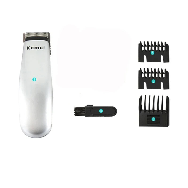 Kemei Mini Portable Hair Trimmer Cutting Machine Newly Design Electric Hair Clipper  Beard Barber Razor Men Style Tools KM-666