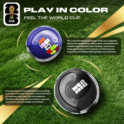FIFA-F26E02 AI Translator Earbuds 138 Languages Real Time Two Way Translation Bluetooth 6.0 TWS Wireless Earbuds ENC Noise Cancelling 45H Battery 28ms Low Latency Gaming Headphones for Travel Business