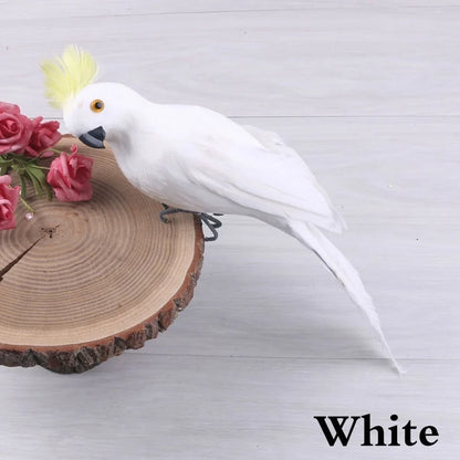 Decorative Feather Parrot Ornament – 25 cm or 35 cm