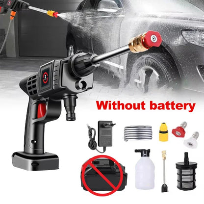 Cordless High Pressure Car Washer Spray Water Gun No Battery Foam Generator Portable Car Washing Machine For Home