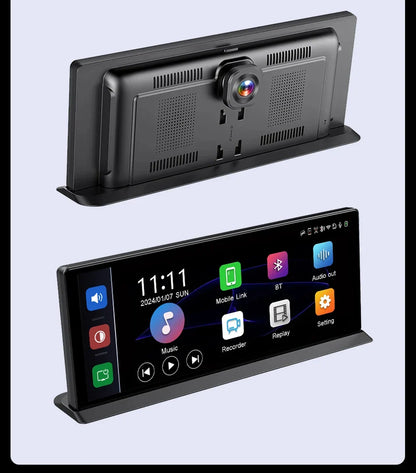 Portable Wireless CarPlay & Android Auto Screen – Size & DVR Options