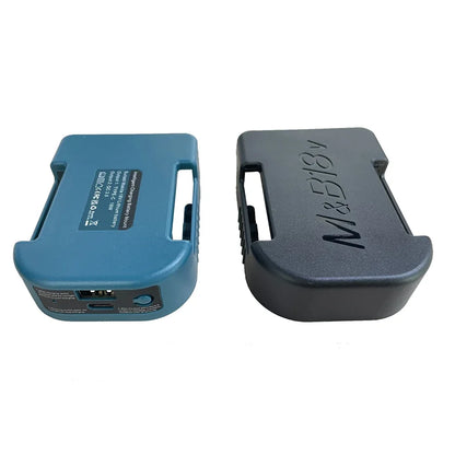 1Pc For Makita 18V With USB With Type-C Battery Holder For Makita Battery BL1840 BL1850 BL1860 Charger Adapter Fast Charging