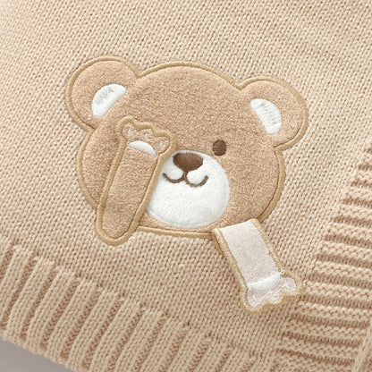90*70cm Baby Receive Blankets Knitted Comfort Portable All Seasons Newborn Boys Girls Monthly Swaddle Wrap Cuddle Quilt Cellular