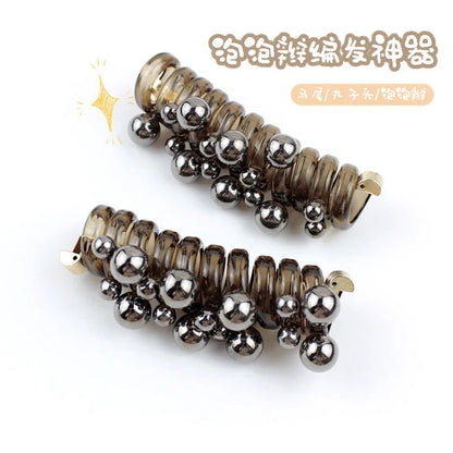 rope adult telephone cable ring Rabbit Cute Hair Ring Large Frosted Adult Hair Tie  head ring Children's telephone hephone Cable