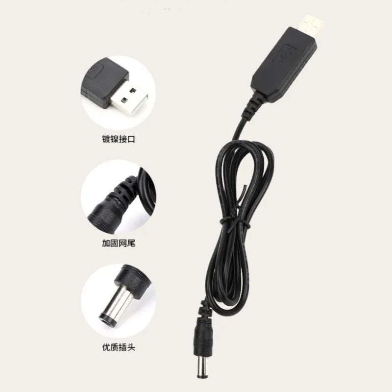 1pc 5V to 21V boost cable 21V battery dedicated charging cable DC interface USB adapter cable charger