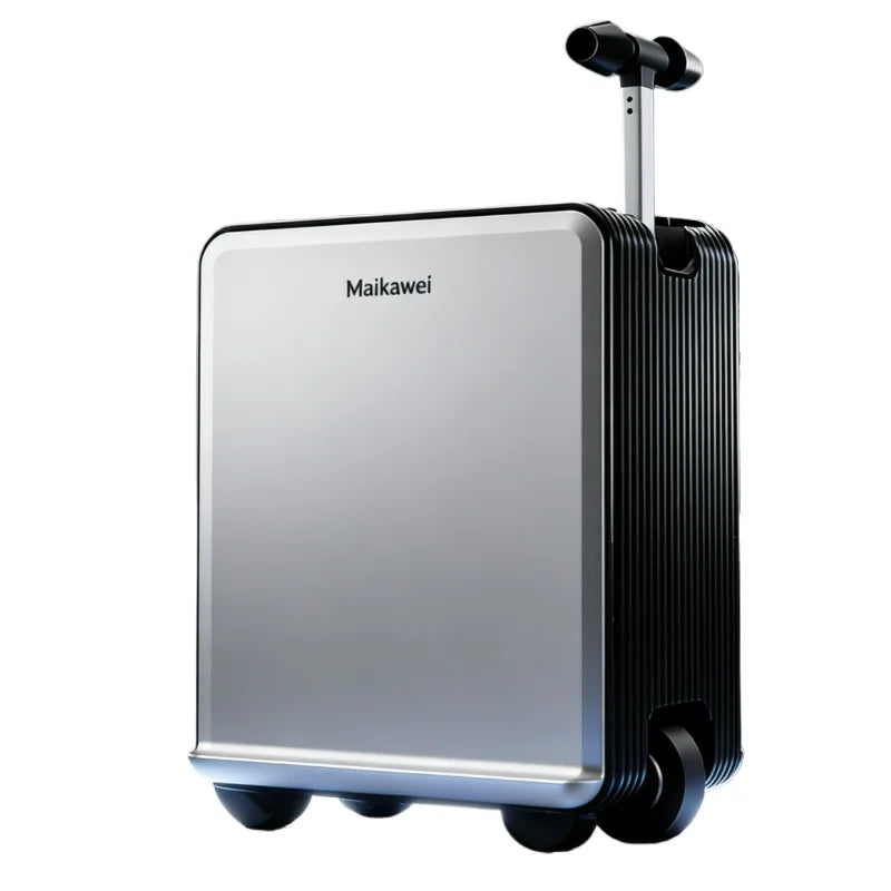 Carry-on Luggage Lightweight Rideable Electric Suitcase Multi-function Password Travel Business Trip Trolley