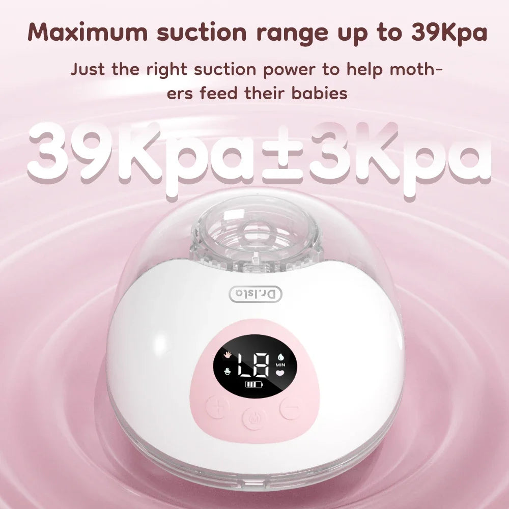 MAMIJOY 2Pcs Wearable Breast Pump Super Silent Hands Free Electric Breast Pump Comfort Milk Collector for Breastfeeding BPA Free