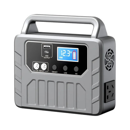 300W 200W Portable Power Station 200Wh Outdoor Energy Storage Powerbank 220V 110V AC Output Solar Generator for Camping Home Use