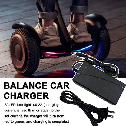 1 Piece 42V 2A Balance Car Charger 36V Lithium Battery Charging