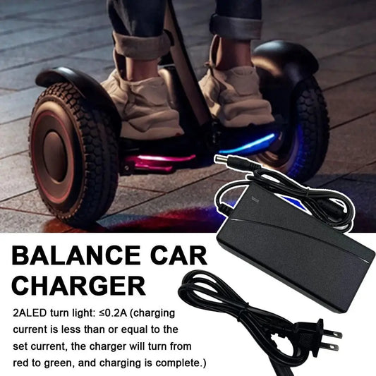 1 Piece 42V 2A Balance Car Charger 36V Lithium Battery Charging