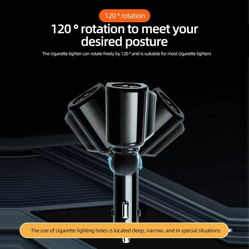 USB Car Charger – USB-C & Bluetooth Options