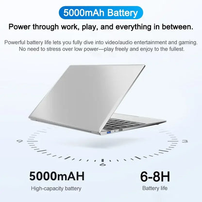 2026 14.1" Slim I9-9900 Laptop,32GB 2TB NVMe SSD,Win11 Pro,WIFI6 BT5.2 FHD Notebook for Gaming Design Office Study